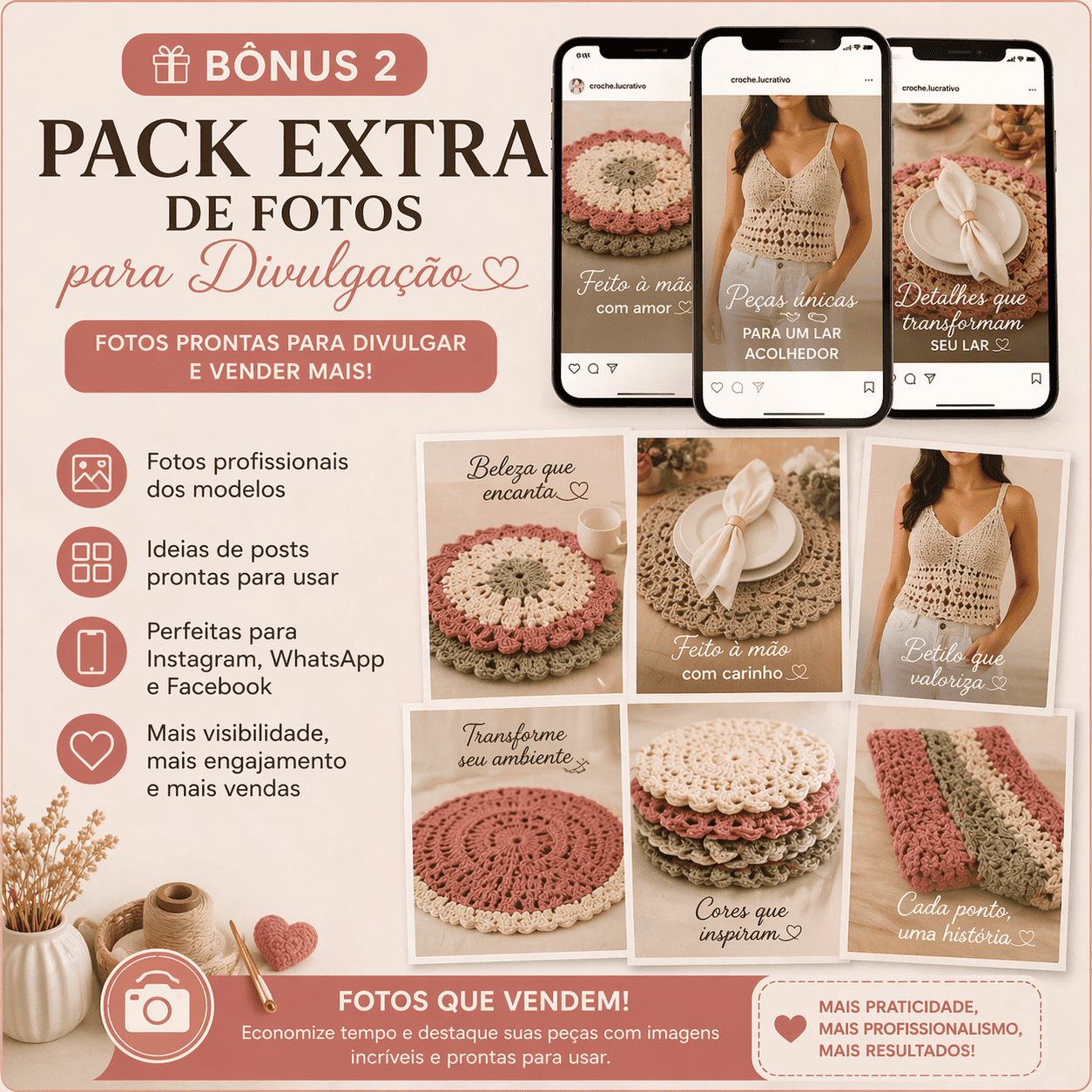 Pack extra de fotos para divulgação