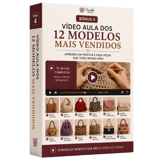 Vídeo aulas dos 12 modelos mais vendidos
