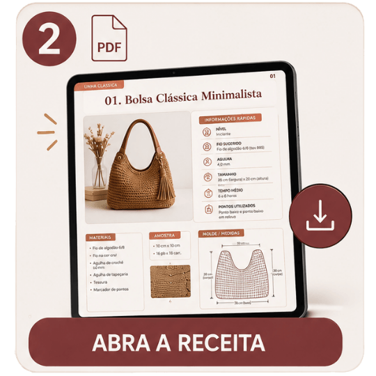 Passo 2: abra a receita em PDF